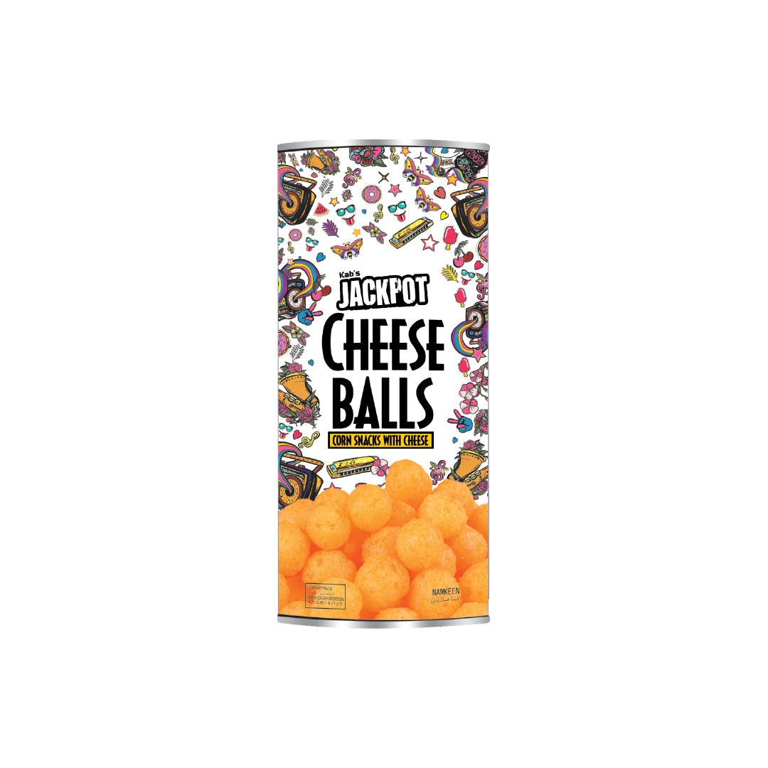 Cheese Balls White Can